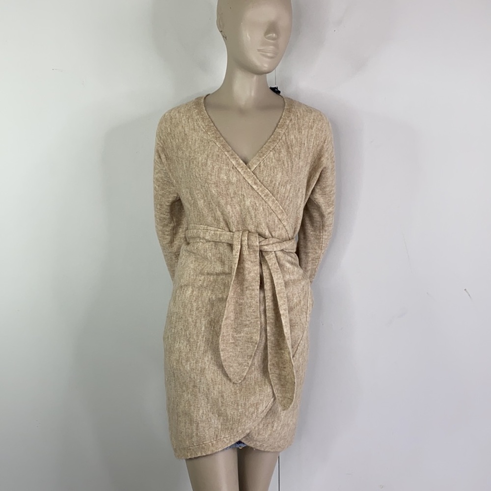 Abercrombie & Fitch Sweater Wrap Dress NEW